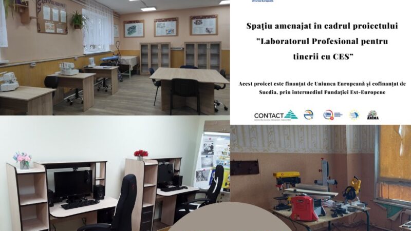 (Română) Laborator profesional pentru tinerii cu CES