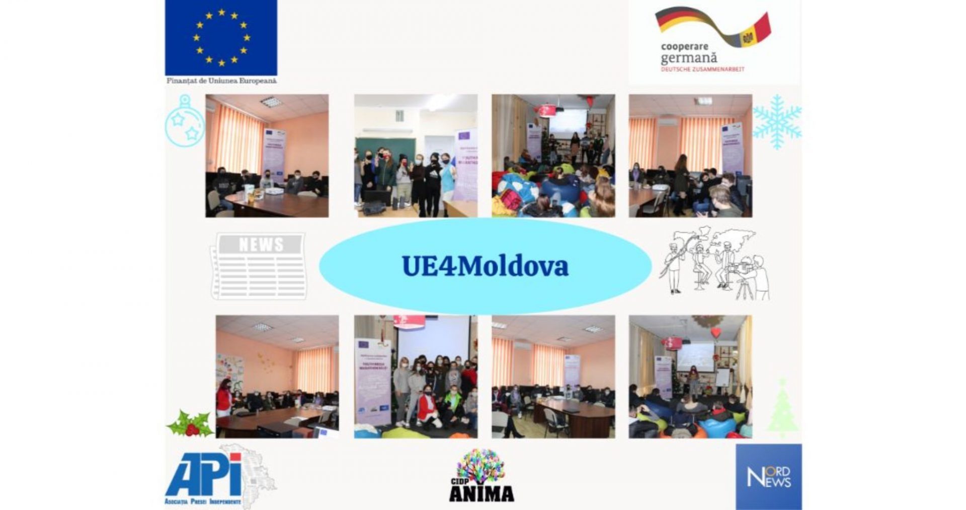 În premieră s-a desfășurat evenimentul ”Youth Media Marathon Bălți”