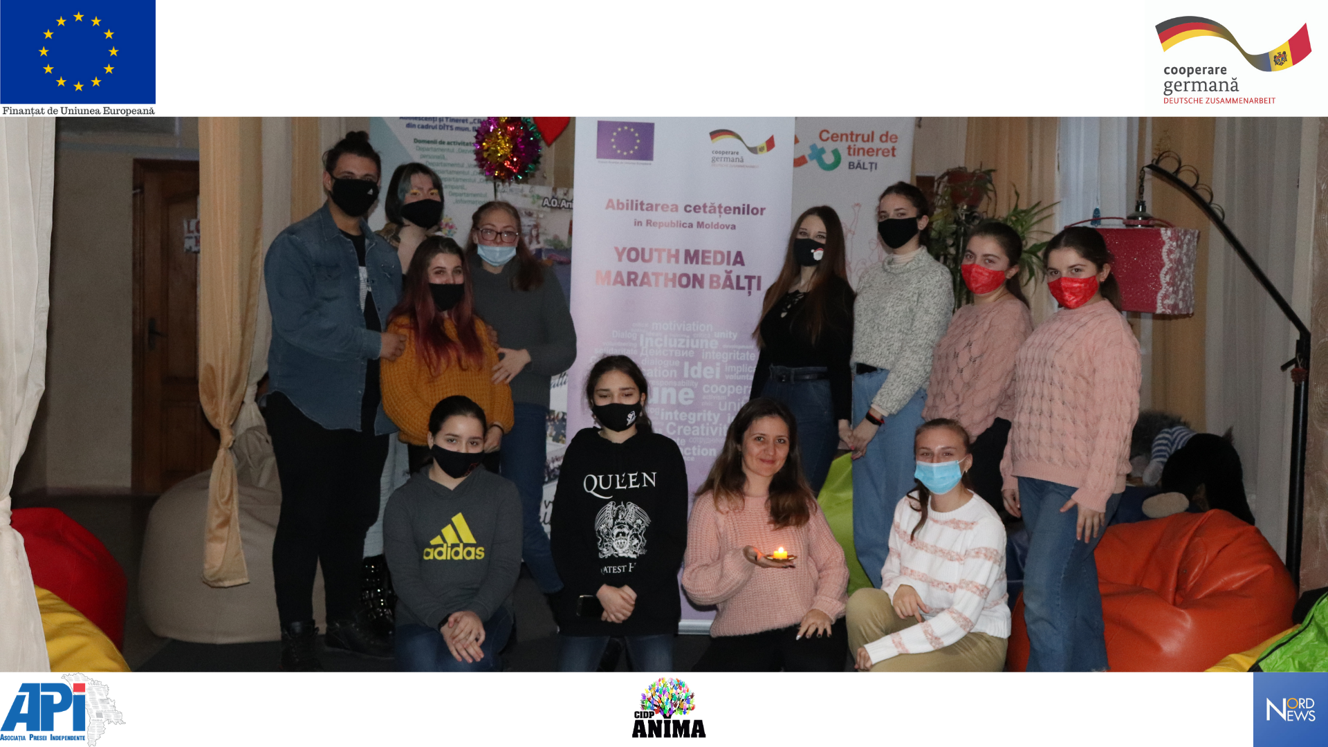 ”Lumina din umbră” sau evenimentul de feedbak al echipei tinerilor abilitați în media