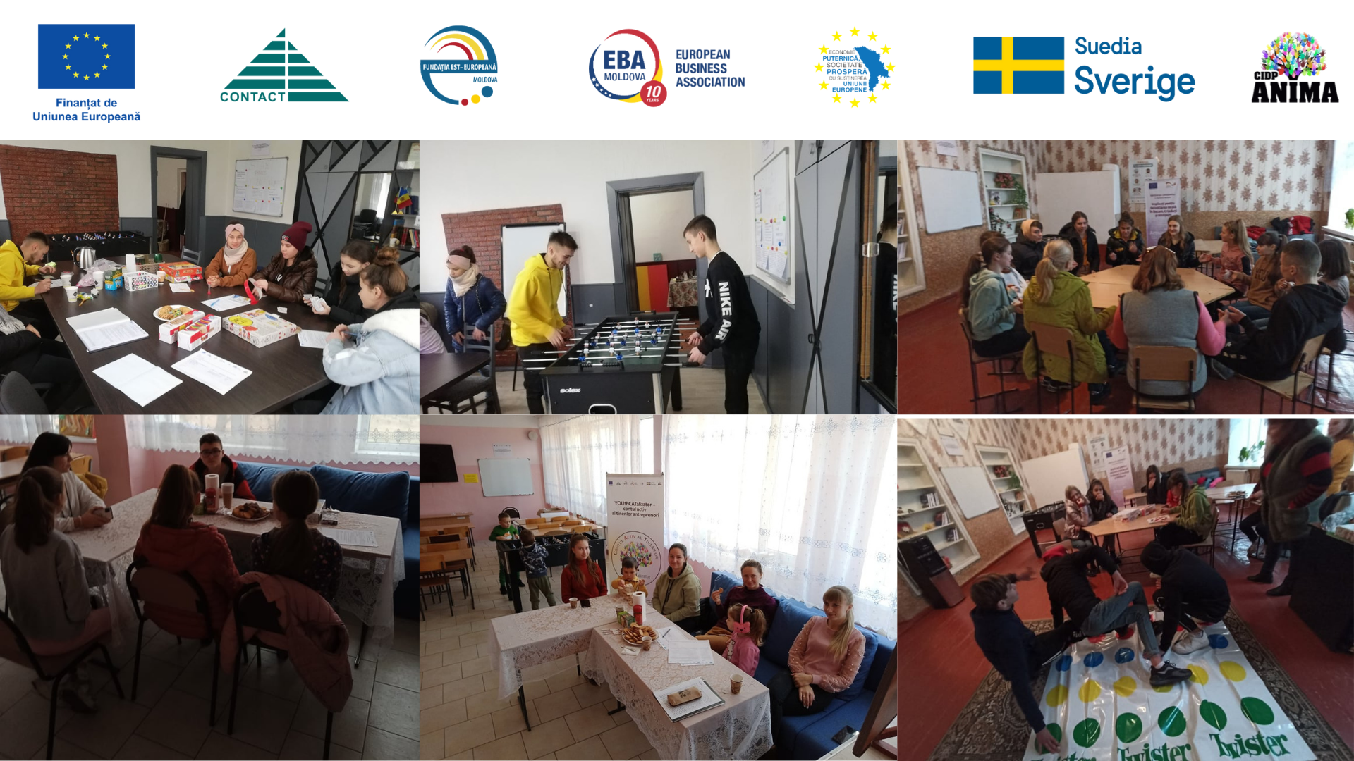 (Română) CIDP ANIMA//Cafenelele ”INFO” din regiuni  după modelul Anticafenelei din Bălți deschise pentru tinerii NEET