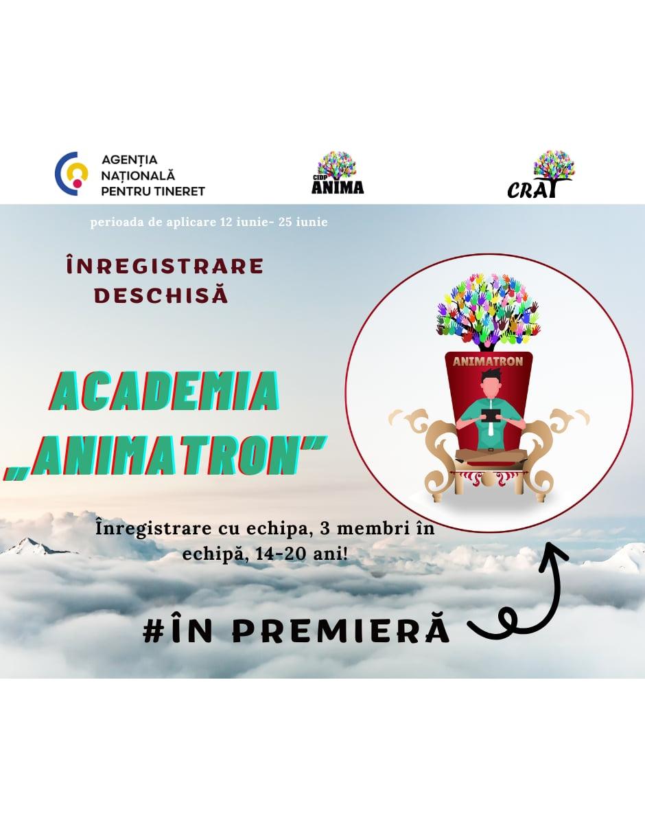 (Română) Academia AnimaTron – Program național de formare pentru cetățenie activă și transformare comunitară