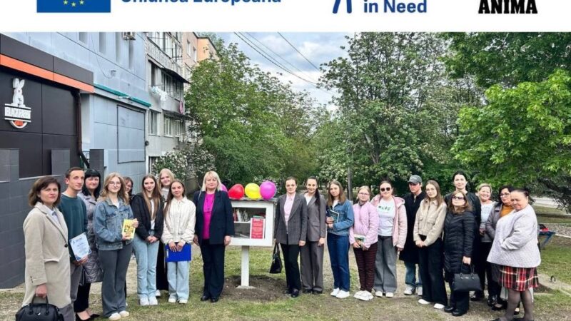 (Română) CATalizator social 2025 la Florești cu Biblioteca stradală în premieră