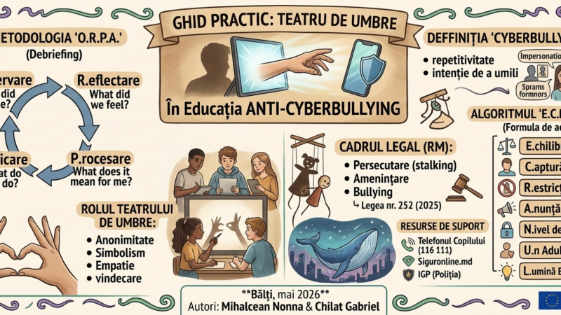 Ghid Practic Teatru de umbre Cyberbullying